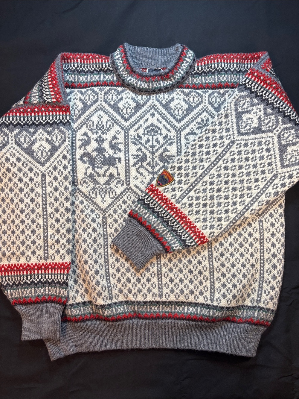 Dale of Norway Vintage 1 of a kind woolrich wool sweater mens large